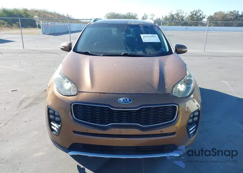 2017 Kia Sportage Sx Turbo z USA, uszkodzony, nr VIN KNDPR3A67H7097225